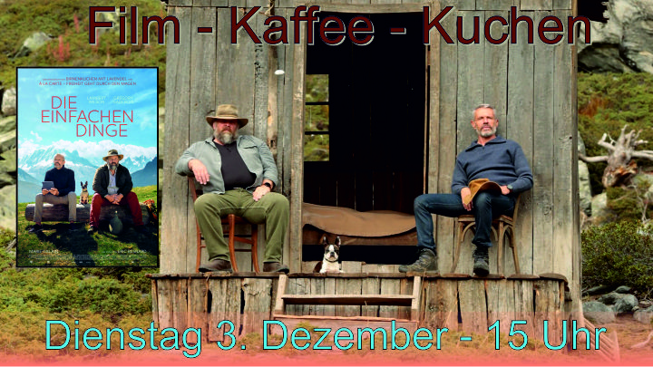 Film - Kaffee - Kuchen Dezember